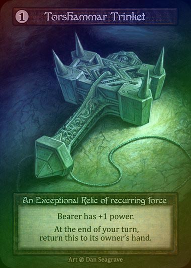 【FOIL】[Artifact] Torshammar Trinket [beta-Exceptional]